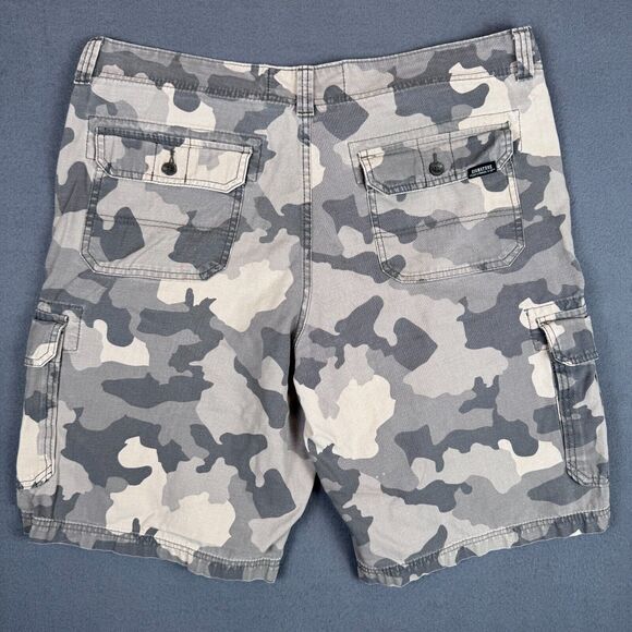 Levis Cargo Shorts Mens 40 (40X10) Brown Camouflage Pockets Outdoor Casual Men - Picture 2 of 10